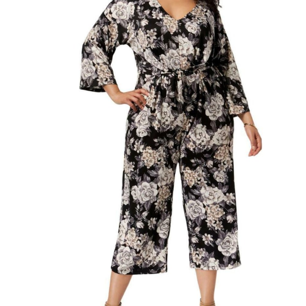 floral jumpsuit